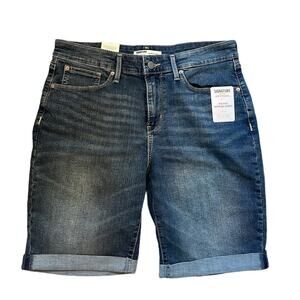 Levi Strauss Signature- mid-rise Bermuda Shorts- Size 31- NWT